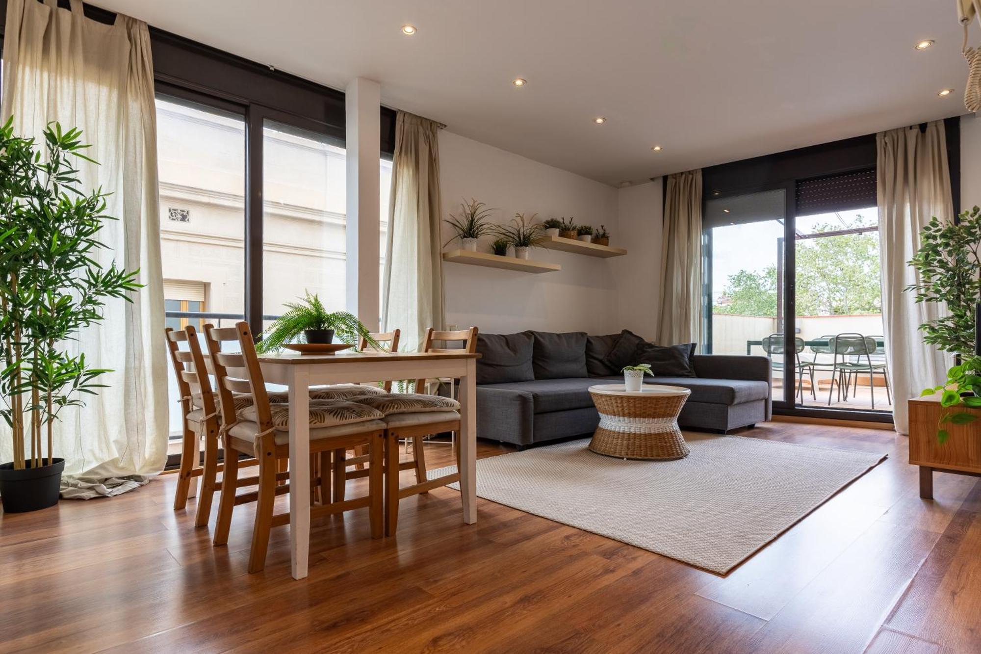 Centrico Apartamento Con Terraza Barcelona Exterior photo